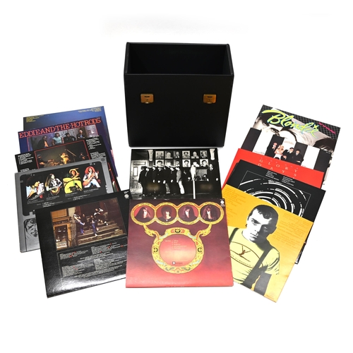 748 - A collection of 12 UK first pressing LP's from 1976 to 1979. Includes: Thin Lizzy – Jailbreak, Johnn... 