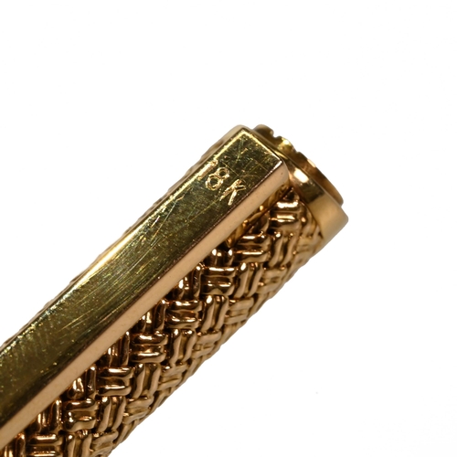 771 - A gold plated Dunhill ballpoint ben and a Dunhill fountain pen with 14K gold nib in white medal case... 