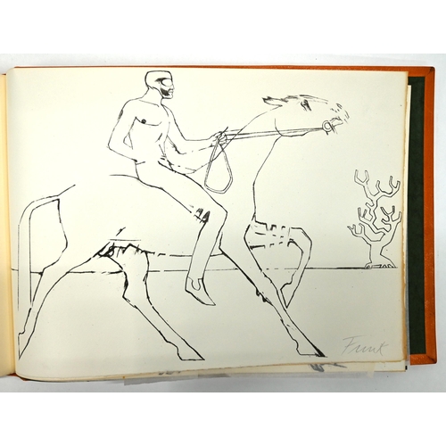 831 - Elisabeth Frink (1930-1993) - Aesop's Fables (Wiseman 22-25). The book, 1968, including title, text,... 