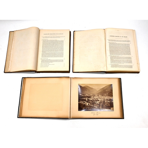 843 - A late 19th Century album containing 24 black and white photographs from France and southern England... 