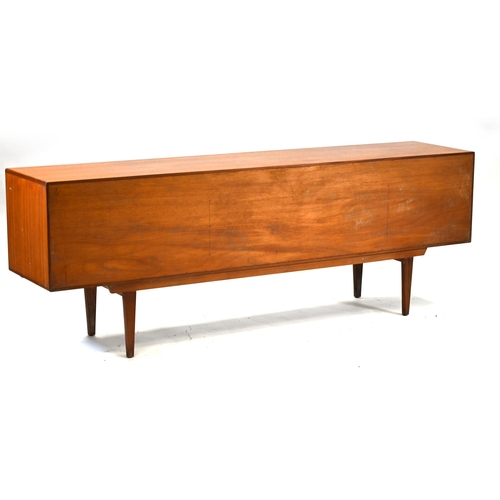 907 - A mid-Century Teak sideboard designed by Herbert Gibs for Younger c1970s. Three panelled doors and t... 