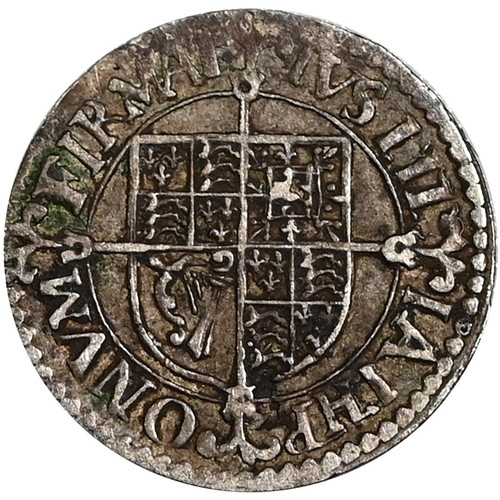 120 - 1631/1632 King Charles I undated silver Penny, Briot's first milled issue (S 2857, North 2303). Obve... 