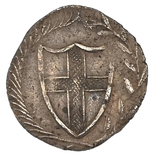 121 - 1649-1660 Commonwealth hammered silver Halfgroat (S 3221, ESC 224). Obverse: English shield of arms ... 