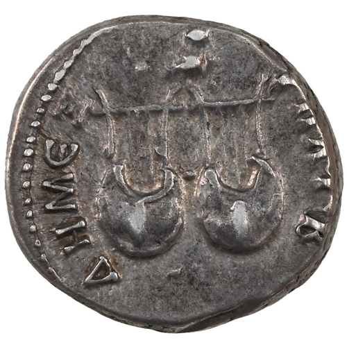 29 - 98-99 AD Lycia silver Drachm of Trajan. Obverse: laureate head of the Emperor facing right, 'AVT KAI... 