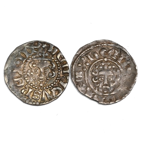 65 - Group of two (2) 1216-1272 King Henry III short cross and long cross hammered silver Pennies. Includ... 