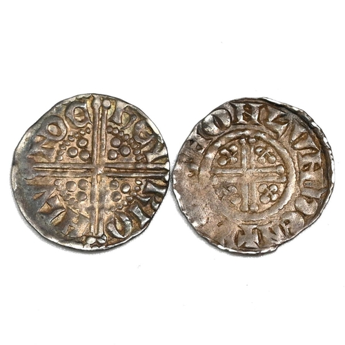 65 - Group of two (2) 1216-1272 King Henry III short cross and long cross hammered silver Pennies. Includ... 