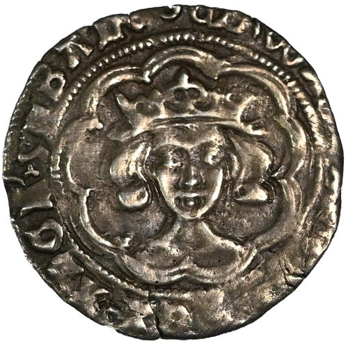 83 - 1471-1483 Edward IV Second Reign hammered silver Groat struck at the London mint (S 2096). Obverse: ... 