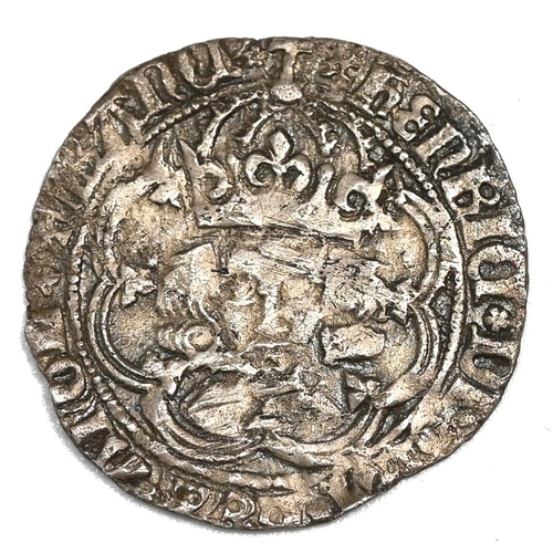 86 - 1489-1493 King Henry VII facing bust issue hammered silver Groat with cinquefoil mintmark (S 2198). ... 