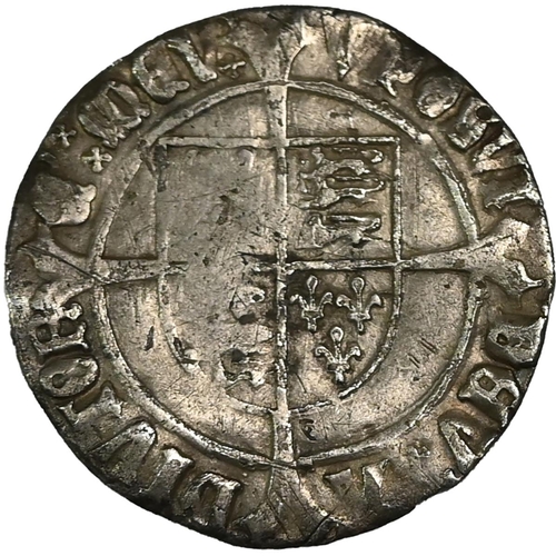 87 - 1505-1509 King Henry VII profile issue hammered silver Groat with pheon mintmark to reverse (S 2258)... 