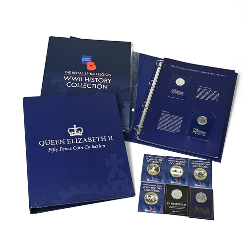 152 - Group of three (3) Westminster Mint collectors albums. Includes (1) incomplete Royal British Legion ... 