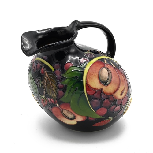 229 - A Moorcroft bird shaped ewer in the Queen's Choice pattern by Emma Bossons FRSA 2000, shape 28/75. H... 