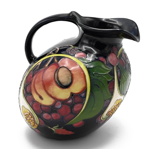 229 - A Moorcroft bird shaped ewer in the Queen's Choice pattern by Emma Bossons FRSA 2000, shape 28/75. H... 