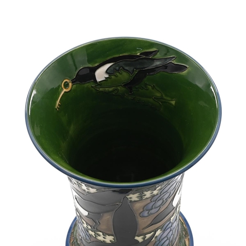 233 - A Moorcroft very limited edition (one of three) Collectors' Club Auction vase The Secret Seventh Mag... 