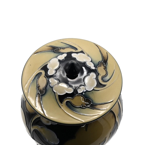 238 - Moorcroft signed Limited Edition (1 of 3) Cliveden lidded vase by Nicola Slaney - acquired at a Coll... 