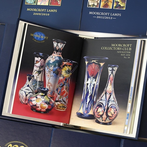 261 - Moorcroft Pottery Interest - a collection of Moorcroft Pottery Catalogues (approx 30), year books, p... 