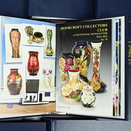 261 - Moorcroft Pottery Interest - a collection of Moorcroft Pottery Catalogues (approx 30), year books, p... 