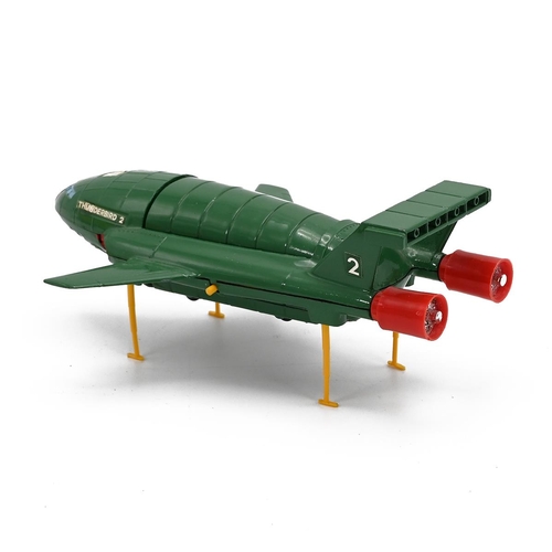 309 - Dinky Toys: Boxed Thunderbirds 2 & 4 c1966, Century 21 Toys Ltd. Together with 33rpm Marina Speaks R... 