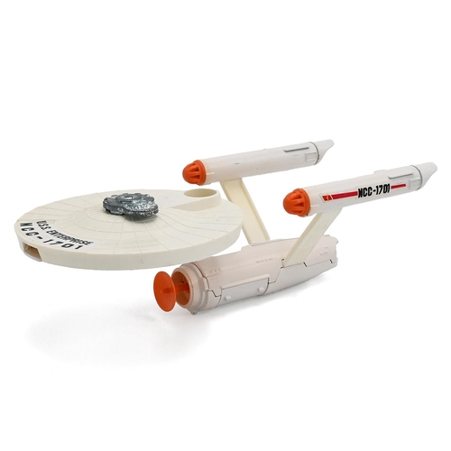 318 - Dinky Toys, Boxed Star Trek U.S.S Enterprise #358 c1975. Box open but appears new old stock otherwis... 