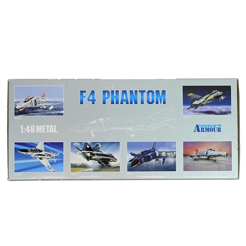 326 - Boxed Model Toy Plane: Armour Collection, 1:48 Metal, F4 Phantom, US Navy Screaming Eagle.