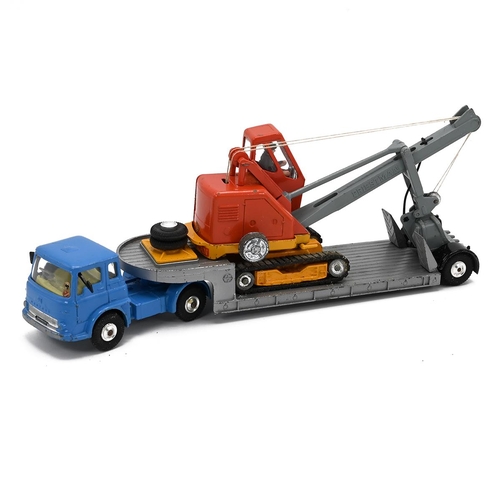 429 - Boxed Corgi Toys: Machinery Carrier with Bedford Tractor Unit and Priestman Cub Shovel, Gift Set no.... 