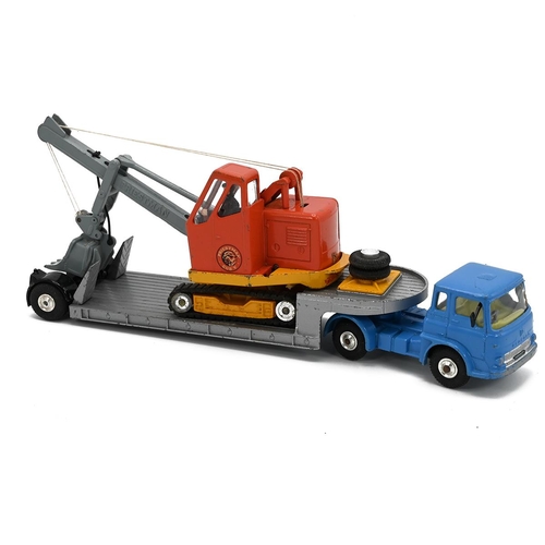 429 - Boxed Corgi Toys: Machinery Carrier with Bedford Tractor Unit and Priestman Cub Shovel, Gift Set no.... 