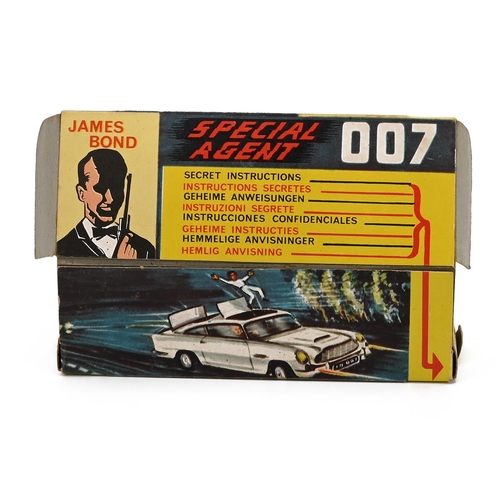 430 - Vintage Boxed Corgi Toys- James Bond Aston Martin DB5 #261 c1965. Paperwork present in base of box. 