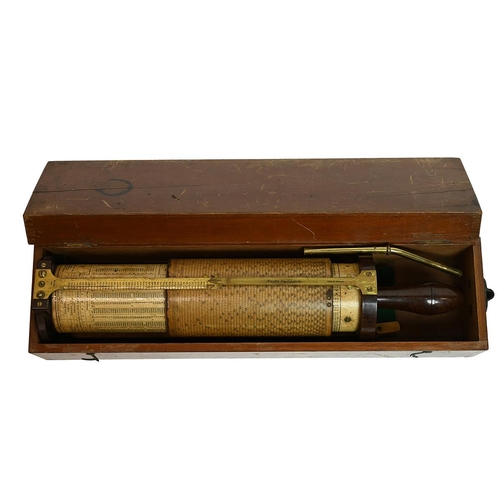 470 - Boxed Fullers Calculator by Stanley. Bakelite body and handle with lacquered paper and brass scale. ... 