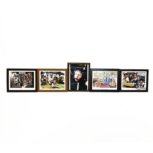 496 - Quantity of signed Only Fools & Horses photographic prints. Signed by various cast members. Most of ... 