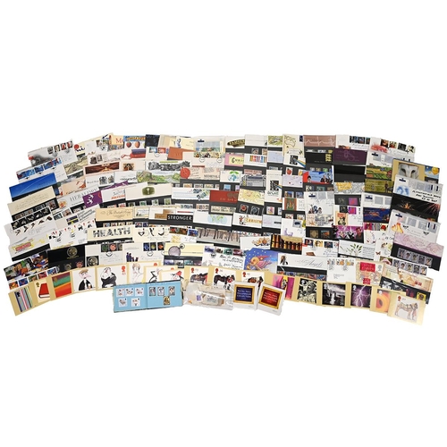 509 - A collection of approximately  100 Presentation Packs with associated FDCs and PHQ Cards, along with... 