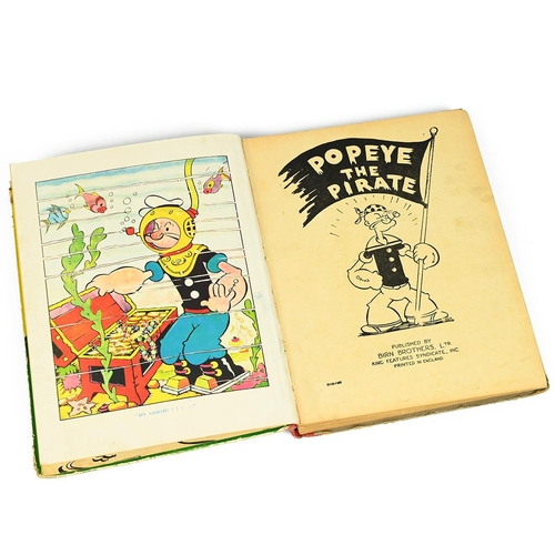 551 - Group of Vintage Children's Books (10): New Adventures of Rupert, 1st edition; Popeye the Pirate, Bi... 