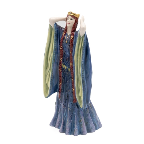 98 - Royal Doulton limited edition figurines of Eleanor of Aquitaine HN3957 (416/5000)with CoA height 24.... 