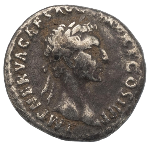 10 - 96-98 AD Nerva silver AR Denarius, mint of Rome (Sear 3019). Obverse: laureate bust, facing right, '... 