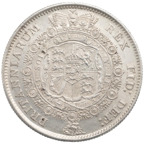 149 - 1817 King George III silver Halfcrown with 'Bull Head' (S 3788, ESC 616). Obverse: Benedetto Pistruc... 