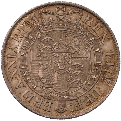 150 - 1819 King George III high-grade silver Halfcrown with small laureate head (S 3789, ESC 623, Bull 210... 