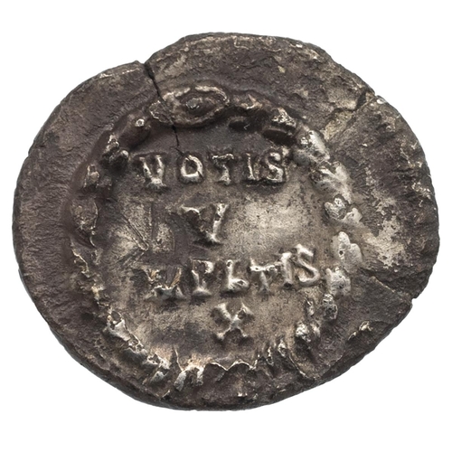 18 - 360-363 AD Julian II, the Apostate, silver AR Siliqua. Obverse: diademed draped bust of the Emperor ... 