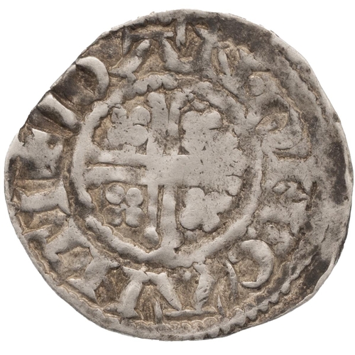 33 - 1199-1216 King John short cross class 4c silver Penny, John on Canterbury (S 1349). Obverse: facing ... 