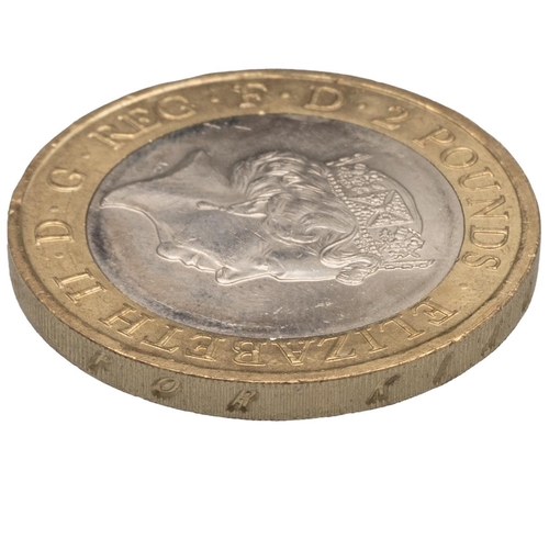 333 - 2016 William Shakespeare's Tragedies skull and rose error edge circulating £2 coin from The Royal Mi... 