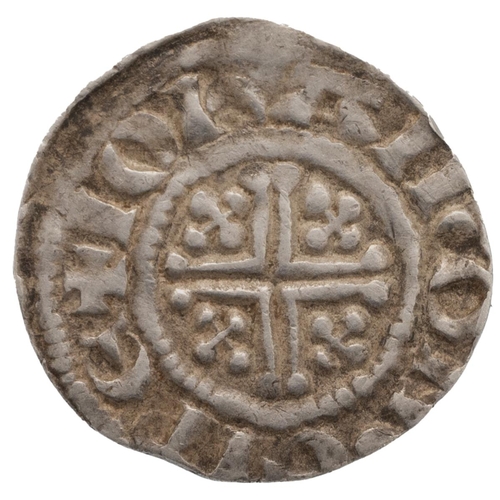 34 - 1199-1216 King John class 5c short cross silver Penny struck at the mint of Ipswich by the moneyer J... 