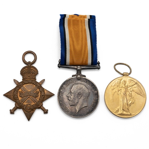 574 - Medals (3) of 48355 Lance Corporal George William Terry R.E. 1914-1915 Star, British War Medal 1914-... 