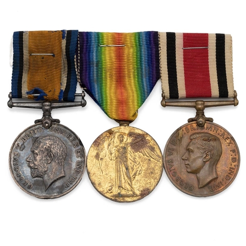 595 - Medals (3) of 1964 (200290) Private Edmund Arnold Dust of the 1st/4th Duke of Cornwall's Light Infan... 