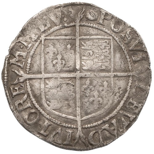 68 - 1592-1595 Queen Elizabeth I silver sixth issue Shilling, Tun mintmark (S 2577). Obverse: crowned bus... 