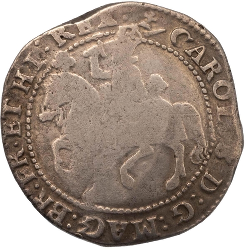 84 - 1625-1626 Tower mint under Charles I group I 1a3 silver Halfcrown with cross calvary mintmark (S 276... 