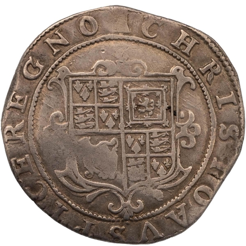 84 - 1625-1626 Tower mint under Charles I group I 1a3 silver Halfcrown with cross calvary mintmark (S 276... 