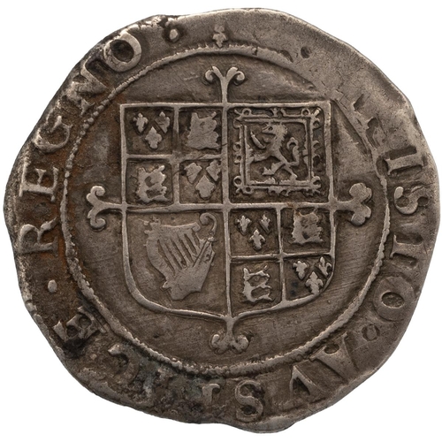 91 - 1646-1648 Charles I Tower under Parliament, group G silver Shilling with sceptre mintmark (S 2803). ... 