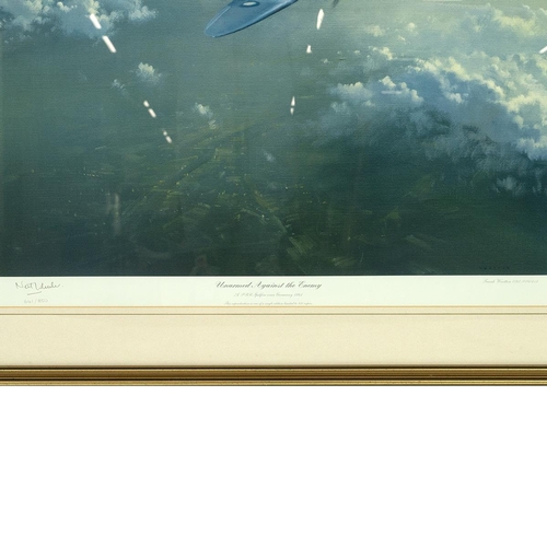 949 - Three (3) limited edition Frank Wootton WW2 Spitfire prints, all framed limited editions. Includes (... 