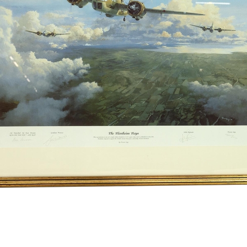 952 - Two (2) Bristol Blenheim art prints, both signed limited editions, depicting the WW2 light bomber. I... 