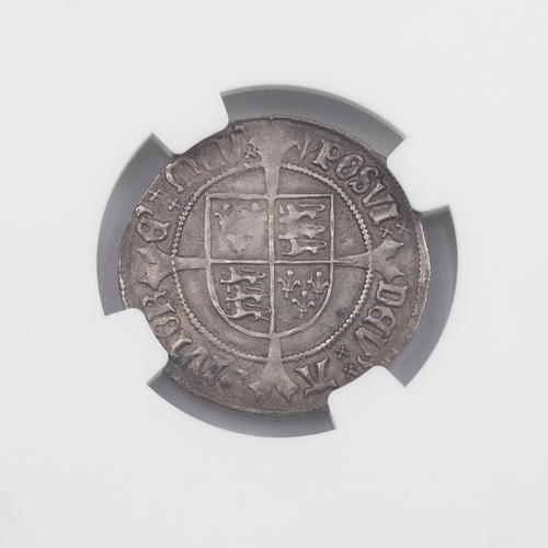 53 - 1505-1509 King Henry VII hammered silver 'Profile Issue' Groat with pheon mintmark (S 2258). Obverse... 