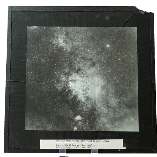 234 - Group of unusually large format antique astronomy glass projector slides, Royal Observatory Greenwic... 