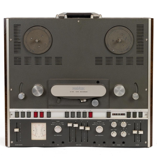 258 - Audio Interest. Vintage 1970s Revox A700 reel to reel tape recorder. 110-250v, 50-60 Hz, 130w. 3 spe... 