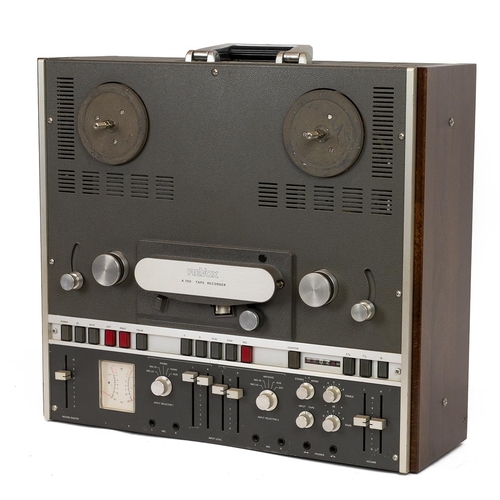 258 - Audio Interest. Vintage 1970s Revox A700 reel to reel tape recorder. 110-250v, 50-60 Hz, 130w. 3 spe... 